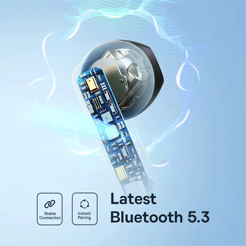 E16 Wireless Earbuds – Bluetooth 5.3, 30H Battery