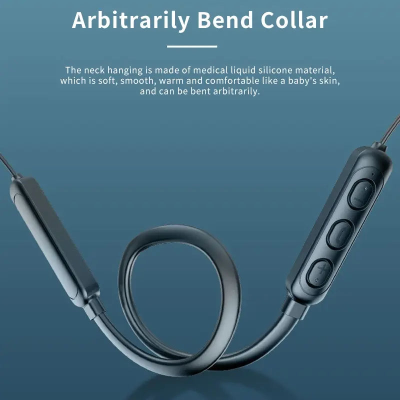 Neckband Headset – 9D Stereo, Bluetooth 5.0