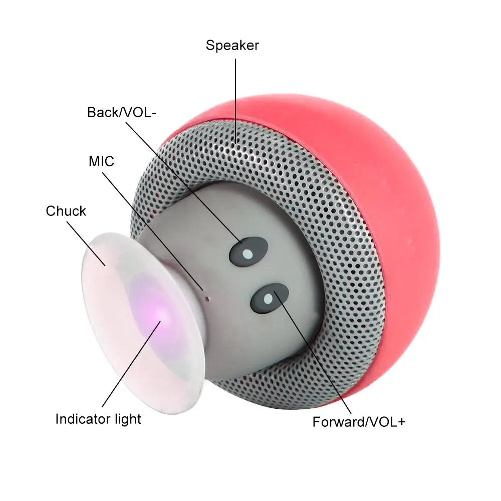 Mini Mushroom Speaker – Cute Design, Great Sound Quality