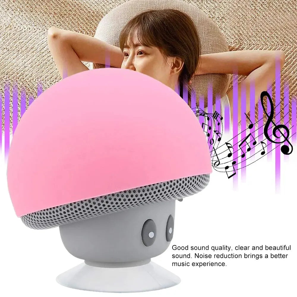 Mini Mushroom Speaker – Cute Design, Great Sound Quality