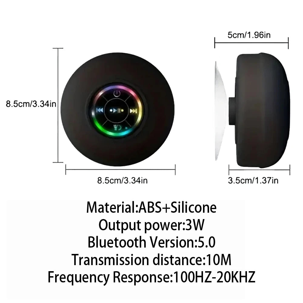 Portable Bluetooth Speaker – Waterproof, Hands-free calling
