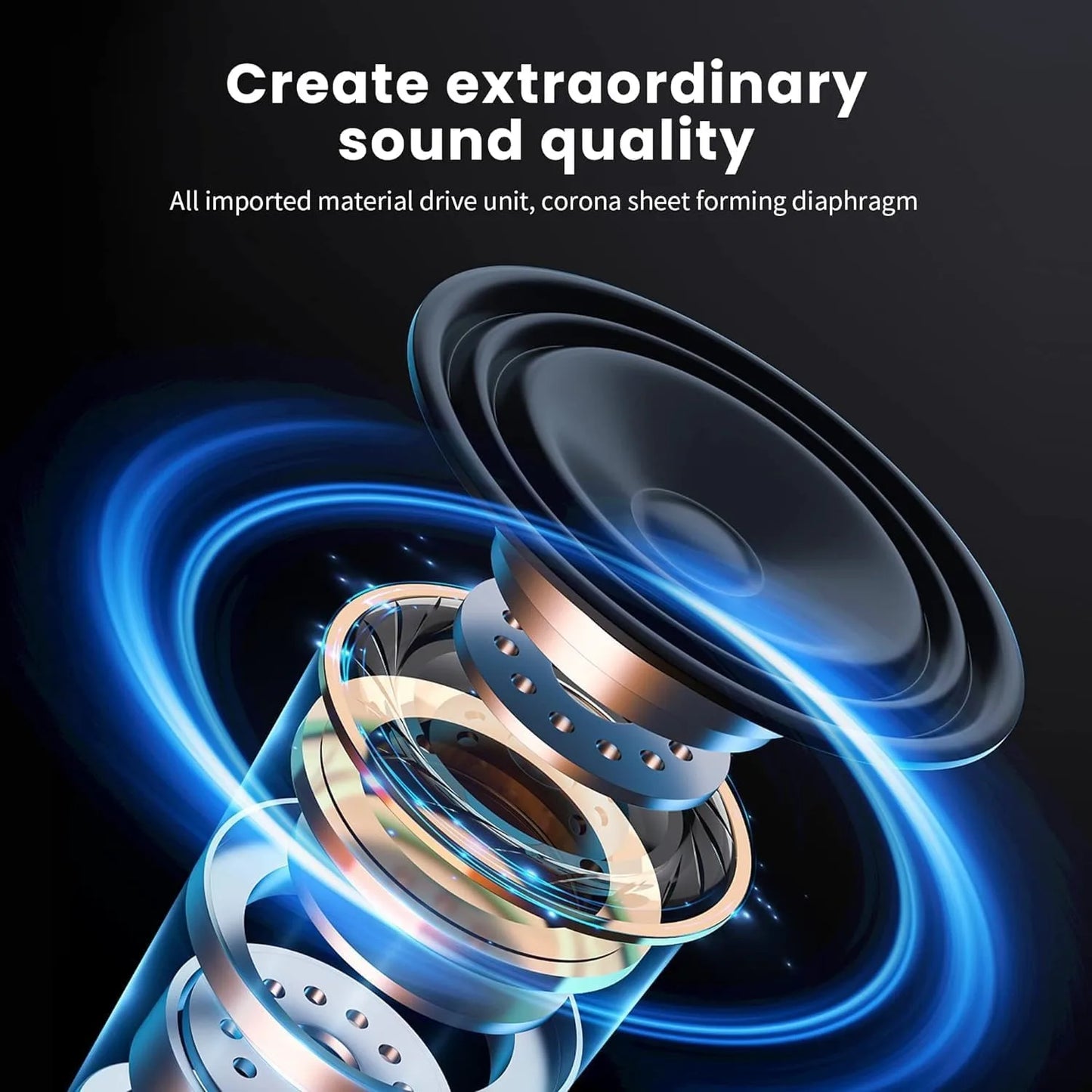 Wireless Headphones – Bluetooth 5.3, Foldable Design