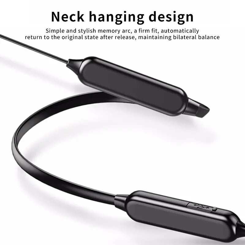 Neckband Headset – 9D Stereo, Bluetooth 5.0