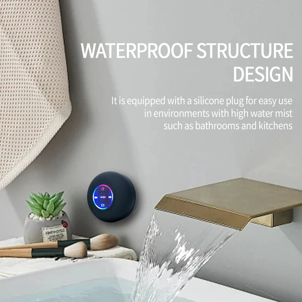 Portable Bluetooth Speaker – Waterproof, Hands-free calling