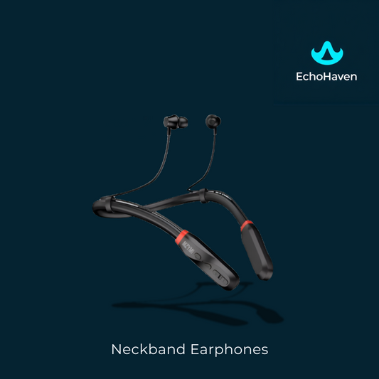 Neckband Earphones – Lightweight, Sports-Ready