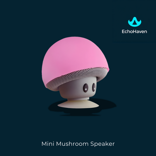 Mini Mushroom Speaker – Cute Design, Great Sound Quality