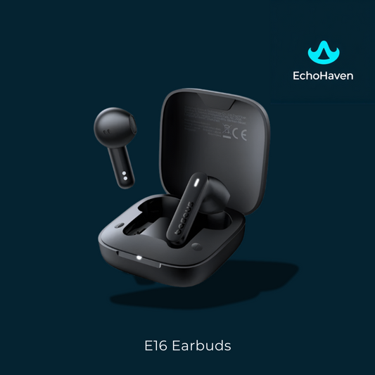 E16 Wireless Earbuds – Bluetooth 5.3, 30H Battery